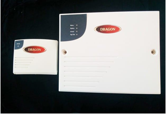 Security Alarm System control panel and keypad