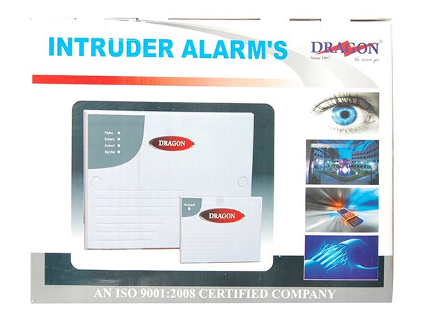 Security Alarm System panel and keypad